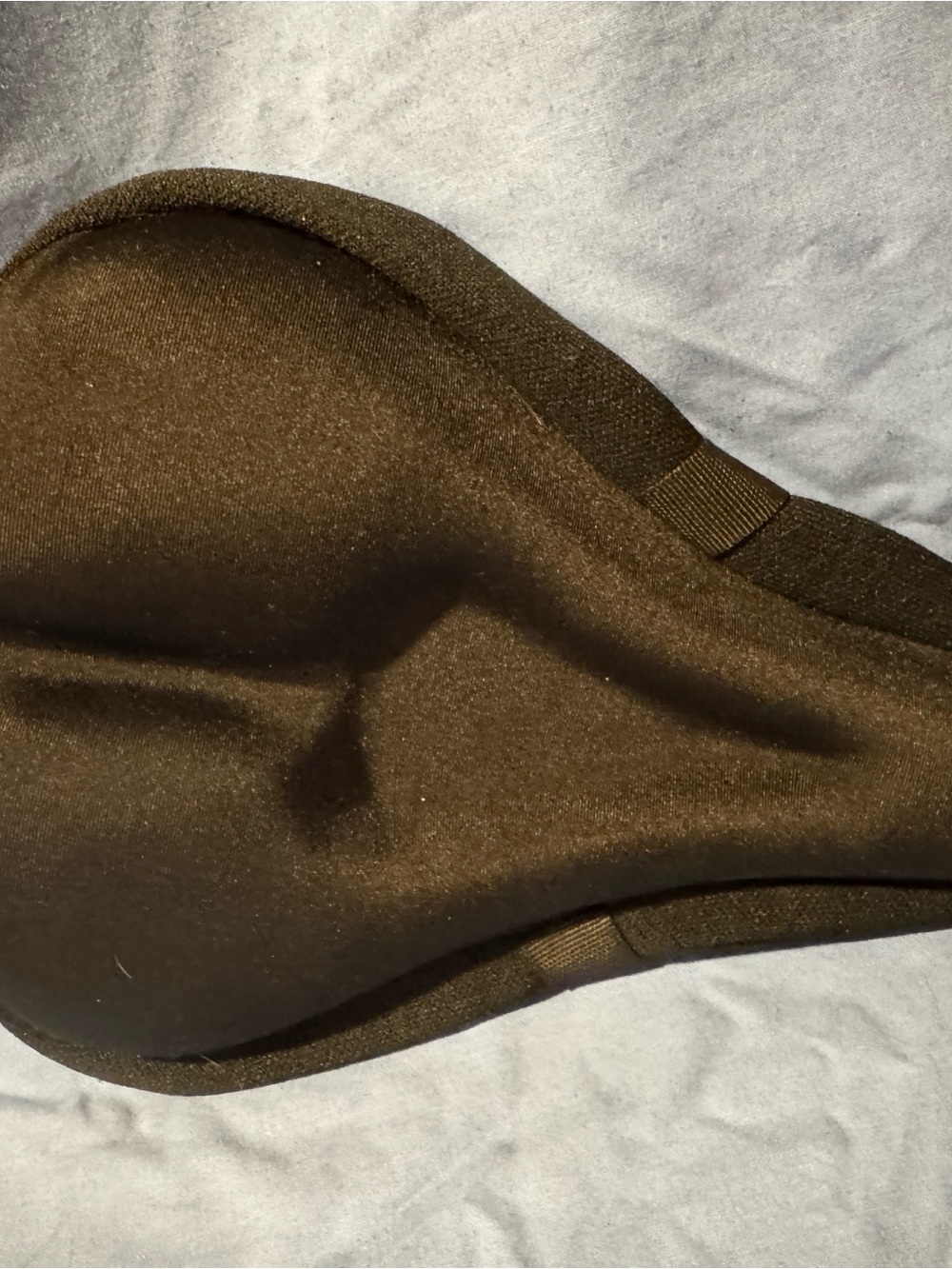 Black Padded Bicycle Seat Cover